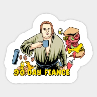 Big Ed Japanese - 90 Day Fiance Fan Gift Sticker